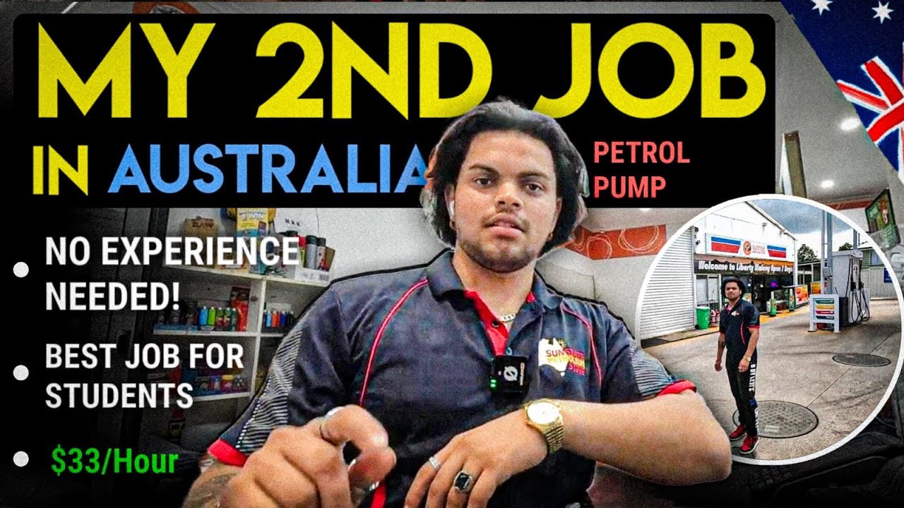 FUEL STATION JOB || BEST JOB FOR STUDENTS || INDIANS IN AUSTRALIA 🇦🇺
