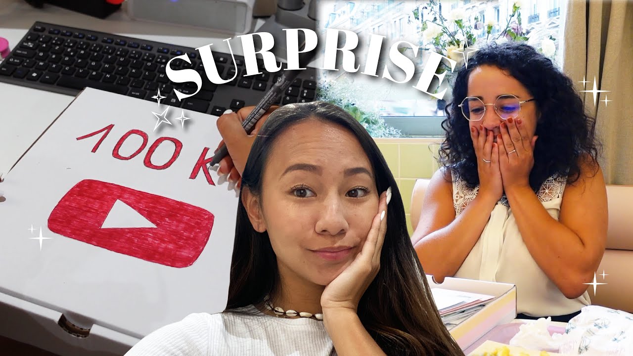 J'organise une surprise à @lesouffledesmots pour ses 100.000 abonnés ! 😍💘