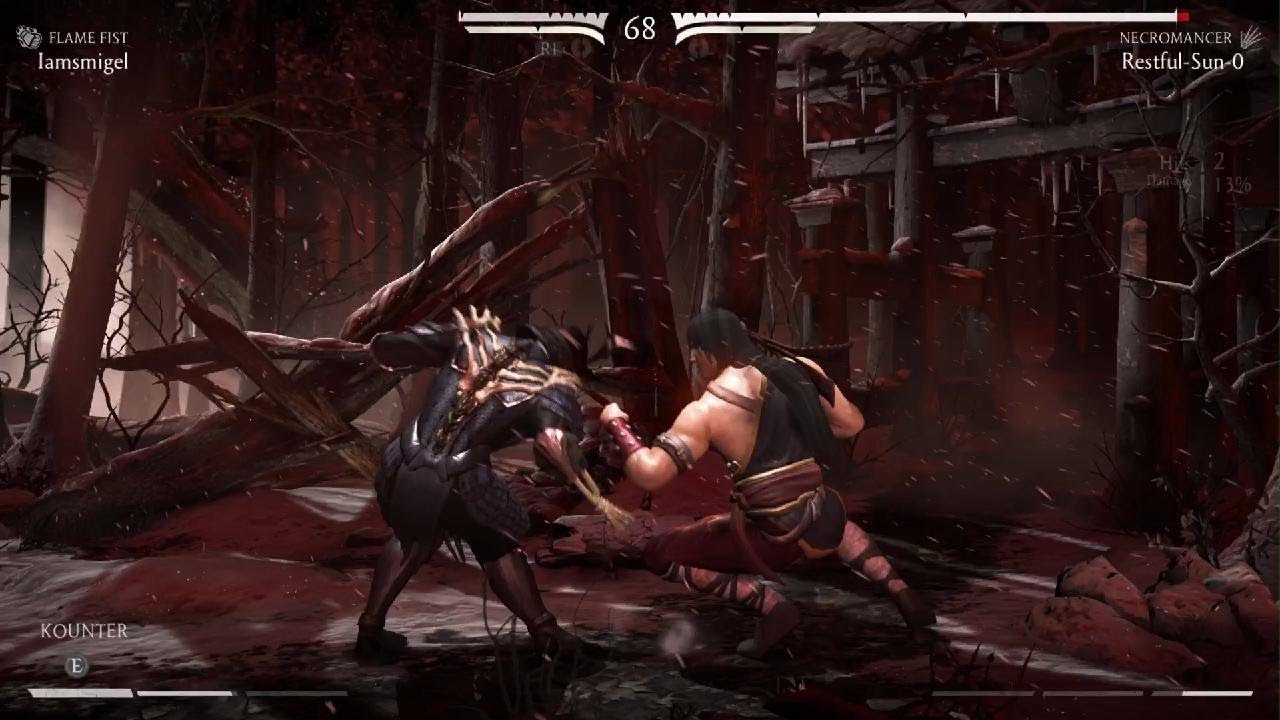 When Necromancer Shinnok rushdown becomes solid