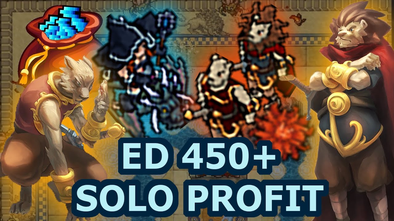 [Tibia] ED PROFIT SOLO - lewki po nerfie i zimowym updacie 🦁