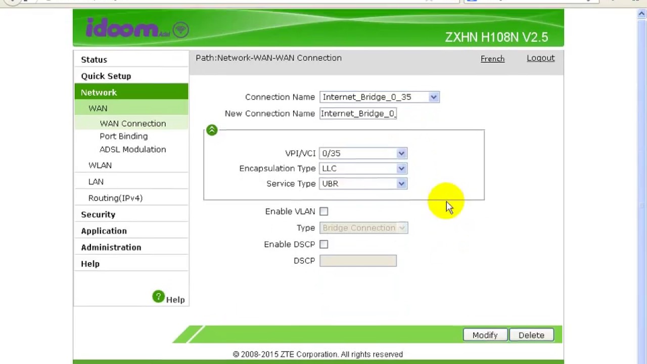حصرى سوفت وير الروتر zteh108nليعمل على اى شركه