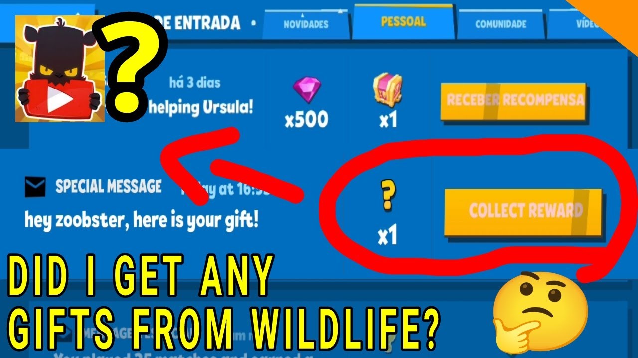 Zooba I got some gifts from Wildlife?!🤨🙃