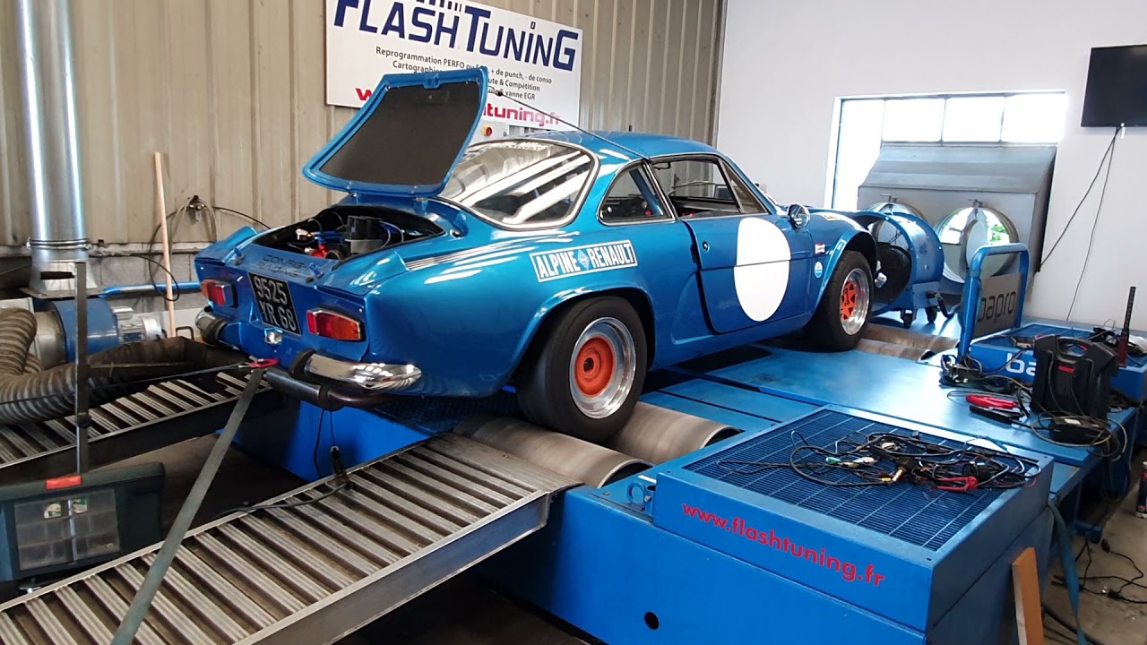 reglage carto alpine a110 passage au banc