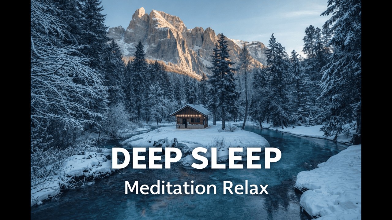 POV: You escape to Huesca Mountains 🏔️ Winter Meditation & Healing Music for Sleep, Stress Relief