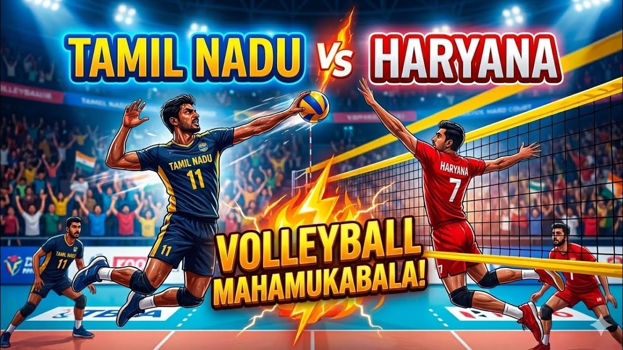 KBPC-Volleyball 🏐 LIVE Volleyball Semifinal! [TeamTamilnadu] vs [Team haryana] | Road to the Finals🏐