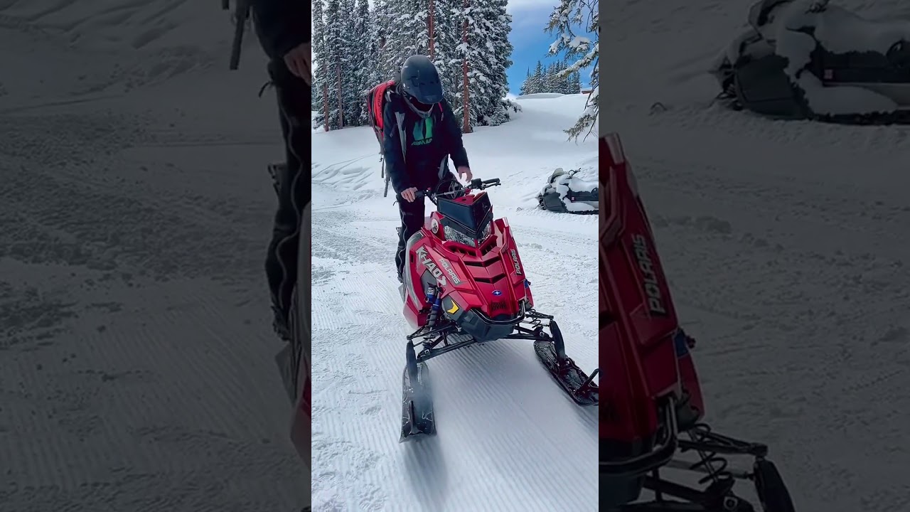 Ride the ultimate supercharged sled! #sled #snowmobile #winter