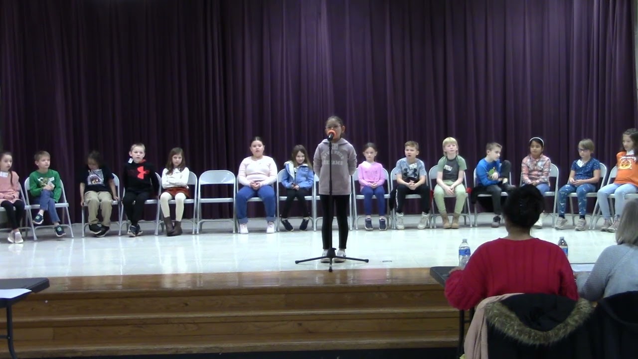 2nd/3rd Grade 2023 Spelling Bee Pt. 1