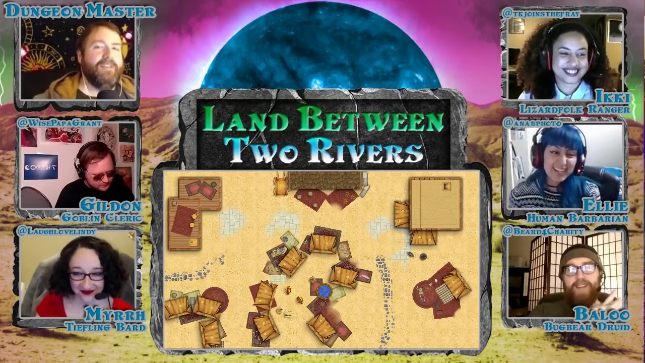 Land Between Two Rivers Episode 1: Welcome to Tradetown - Web DM D&D Liveplay