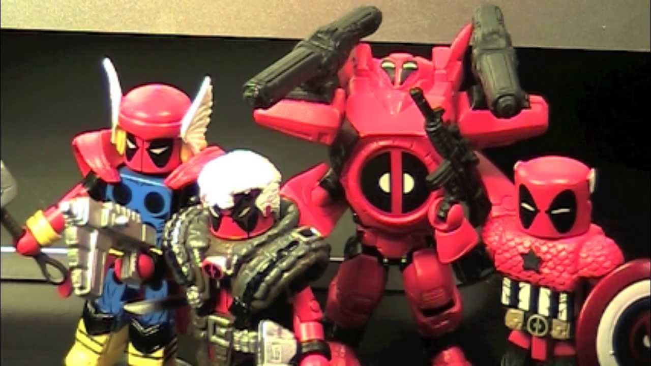 Minimates Marvel Deadpools Assemble! Box Set Review