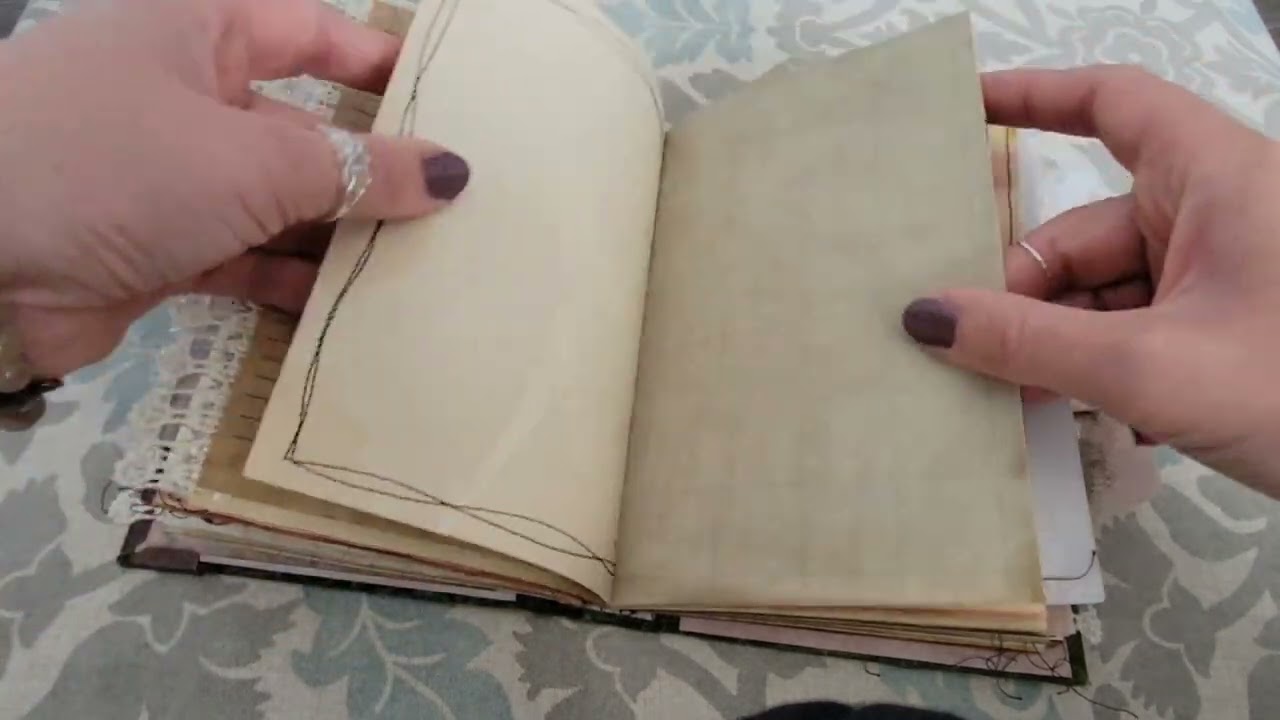 Dragonfly Junk Journal Flip Through... ASMR