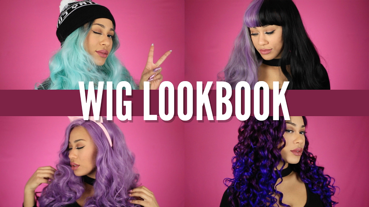 WIG LOOKBOOK || ft. PowderRoomD