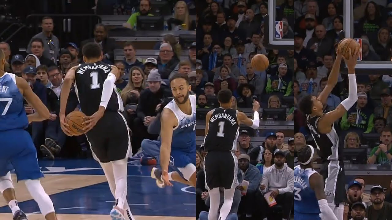 Victor Wembanyama had everyone shocked with unreal move even after missing 😂