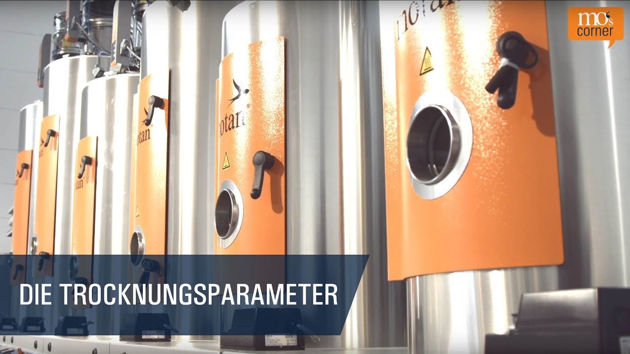 Was sind die wichtigsten Trocknungsparameter? | mo's corner tv – Folge 4