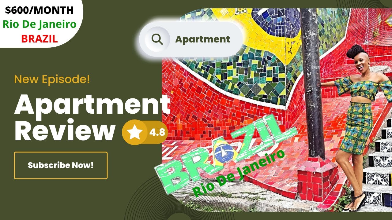 APARTMENT TOUR - RIO DE JANEIRO - BRAZIL - WHAT $600/700 GETS YOU A MONTH