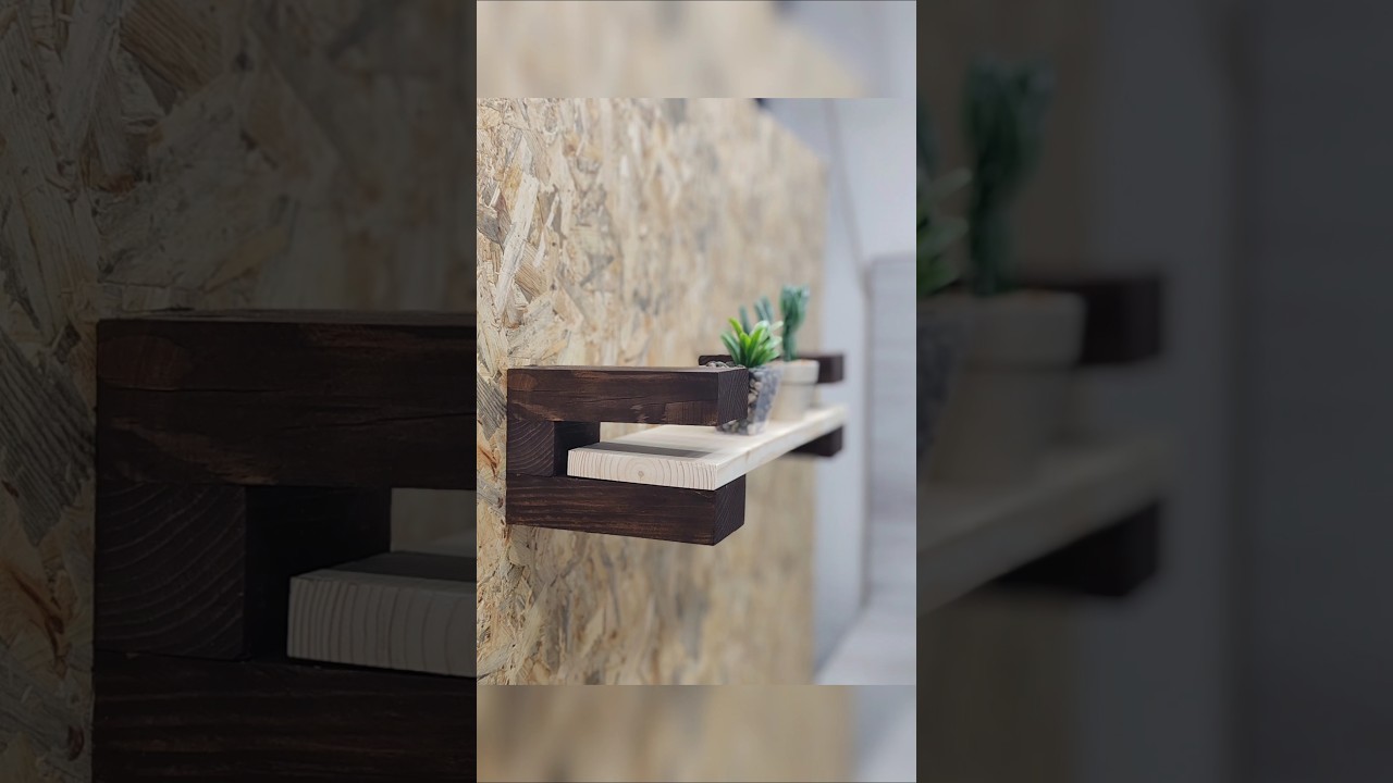 wall shelf making 