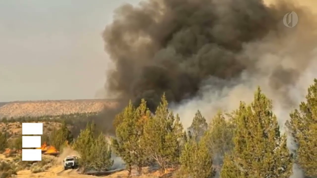 Oregon wildfires top 1 million acres; 6 homes destroyed on Warm Springs reservation
