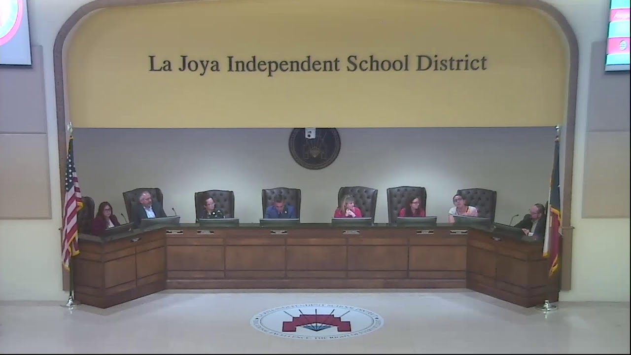 La Joya ISD Board Meeting 08-27-2025 Live!
