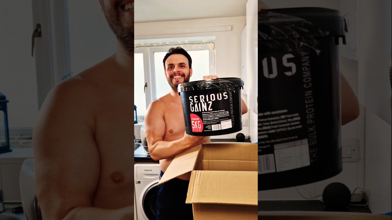 The Bulk Protein Company Serious Gainz 5kg Strawberry 🍓 