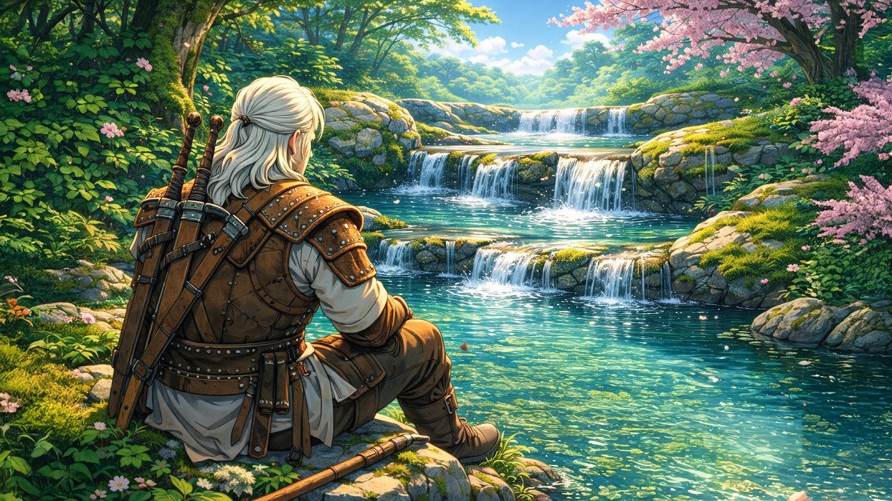 Where Quiet Waters Remember | Fantasy Ambience Music for Relaxing Focus & Calm