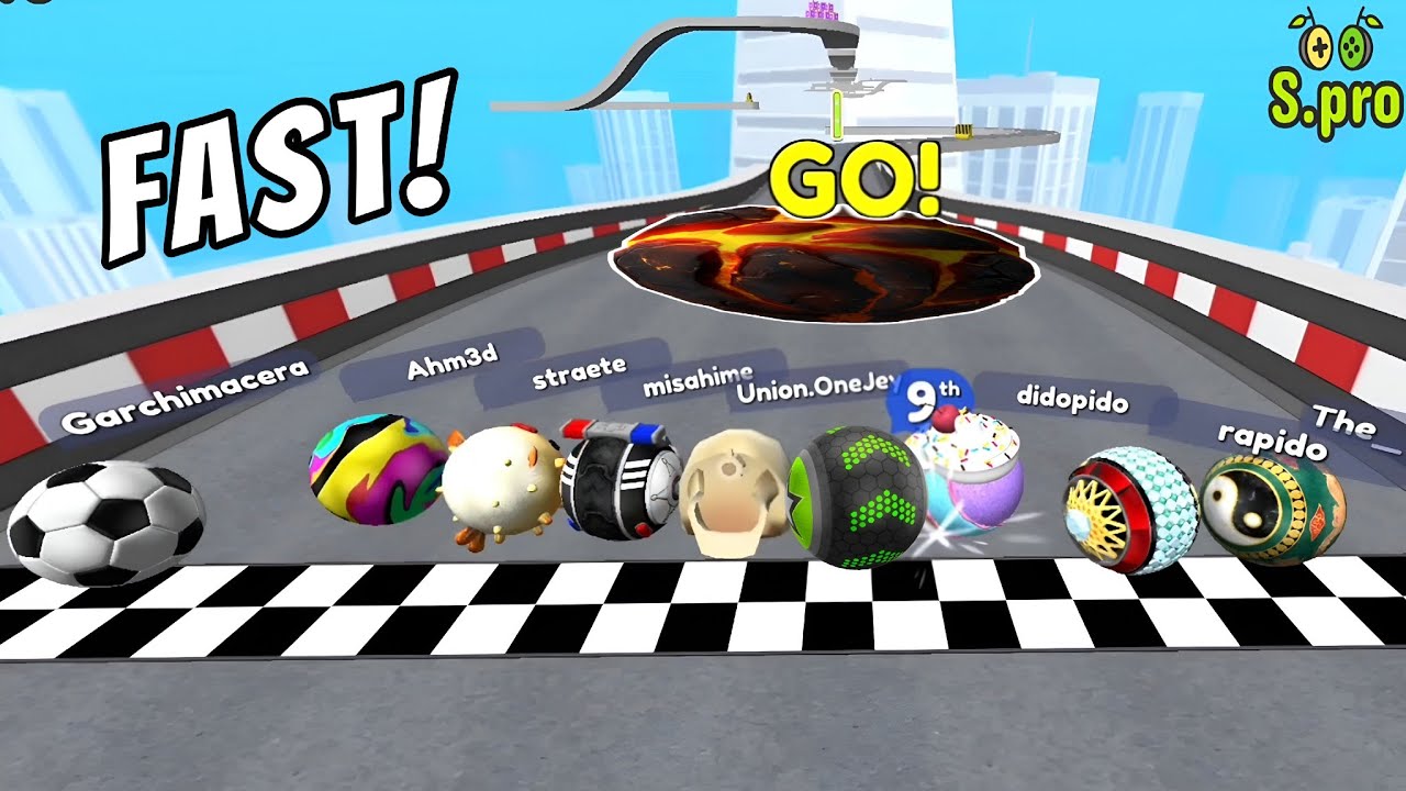 Going Balls - Speedrun Epic Race 527 ᯓ⚽︎ #goingballs #gameplay #marblesrace