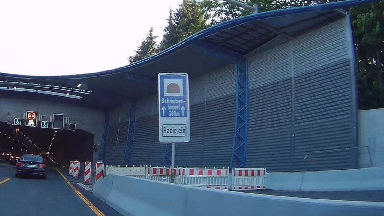 Der (neue) Schnelsen-Tunnel - Baustelle A7 in Hamburg