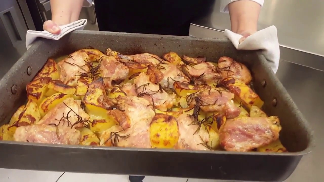 POLLO AL FORNO CON PATATE⭐RITA CHEF | Gustoso e appetitoso.