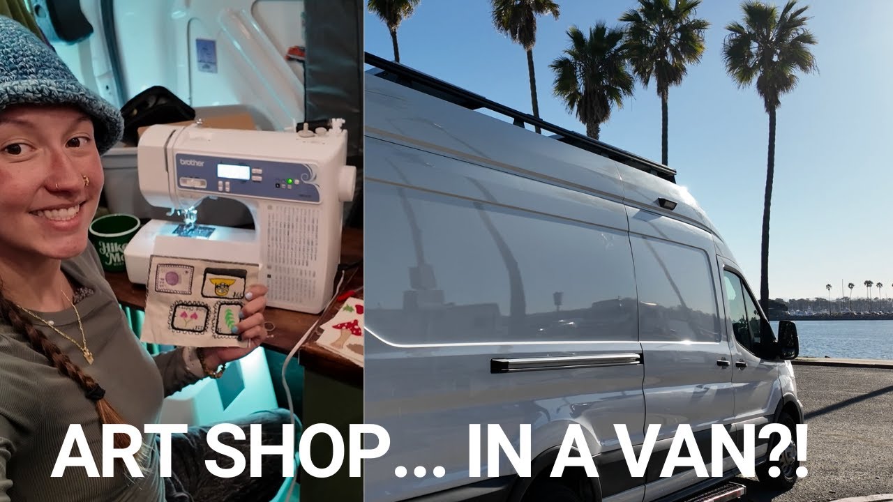 Turning My Van Into a Rolling Art Studio