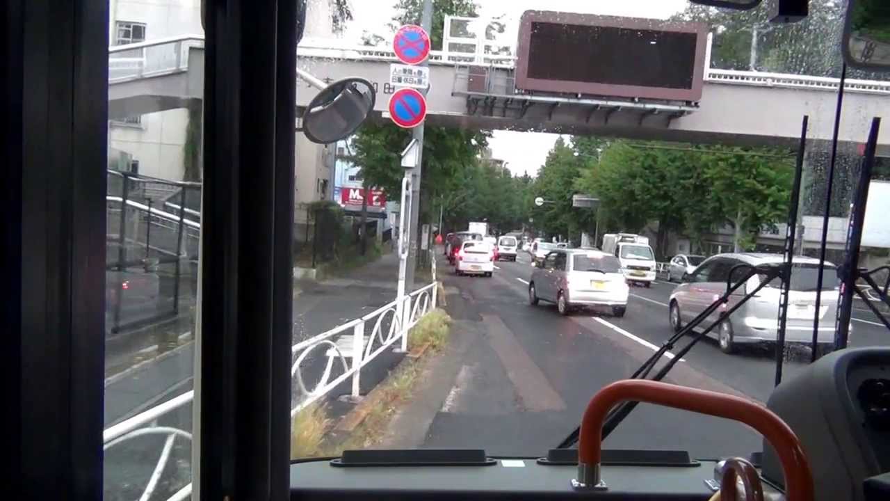 京王電鉄バス 日50 前面展望 日野駅⇒日野台⇒大和田⇒京王八王子駅⇒八王子駅北口
