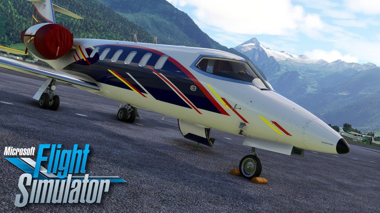 Flysimware Learjet 35A Alpine Adventure - With Updates! - MSFS.