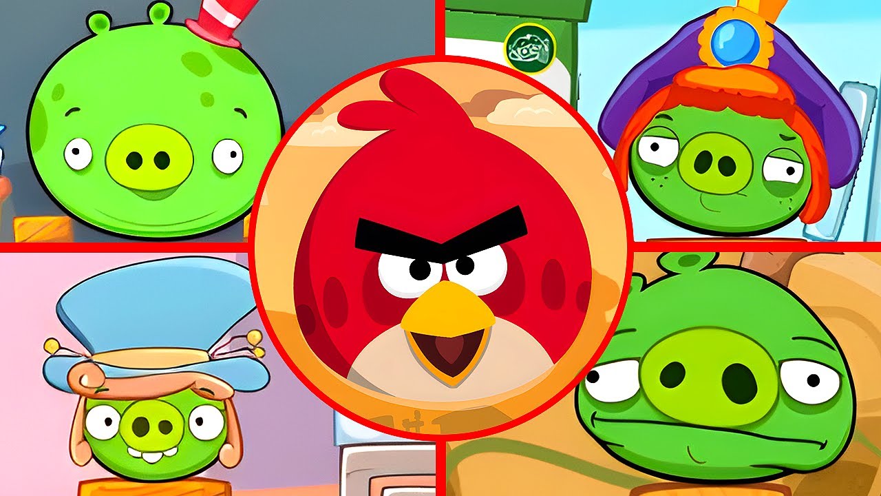 Angry Birds Project R (2.6.1) - All Bosses (Boss Fight)