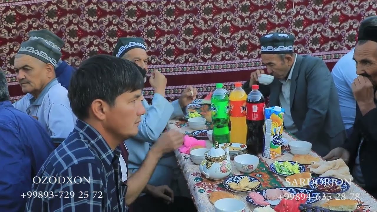 SAMARQAND VILOYATI TAYLOQ TUMANI BOG‘IZAG‘ON ALMAZOR BUTAVOY QISHLOQIDA NAXOR OSHI XIZMAT 25.08.2023