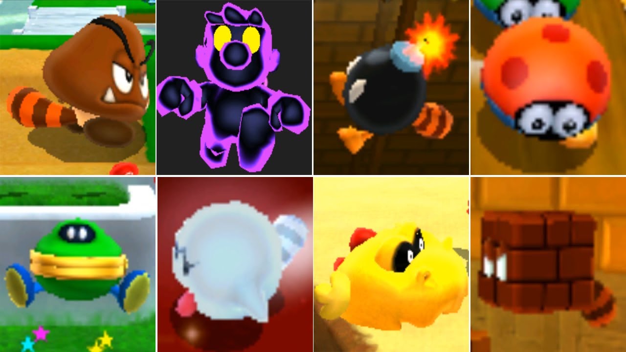 スーパーマリオ 3Dランド 全敵キャラ集 まとめ(3DワールドSwitch版発売記念)