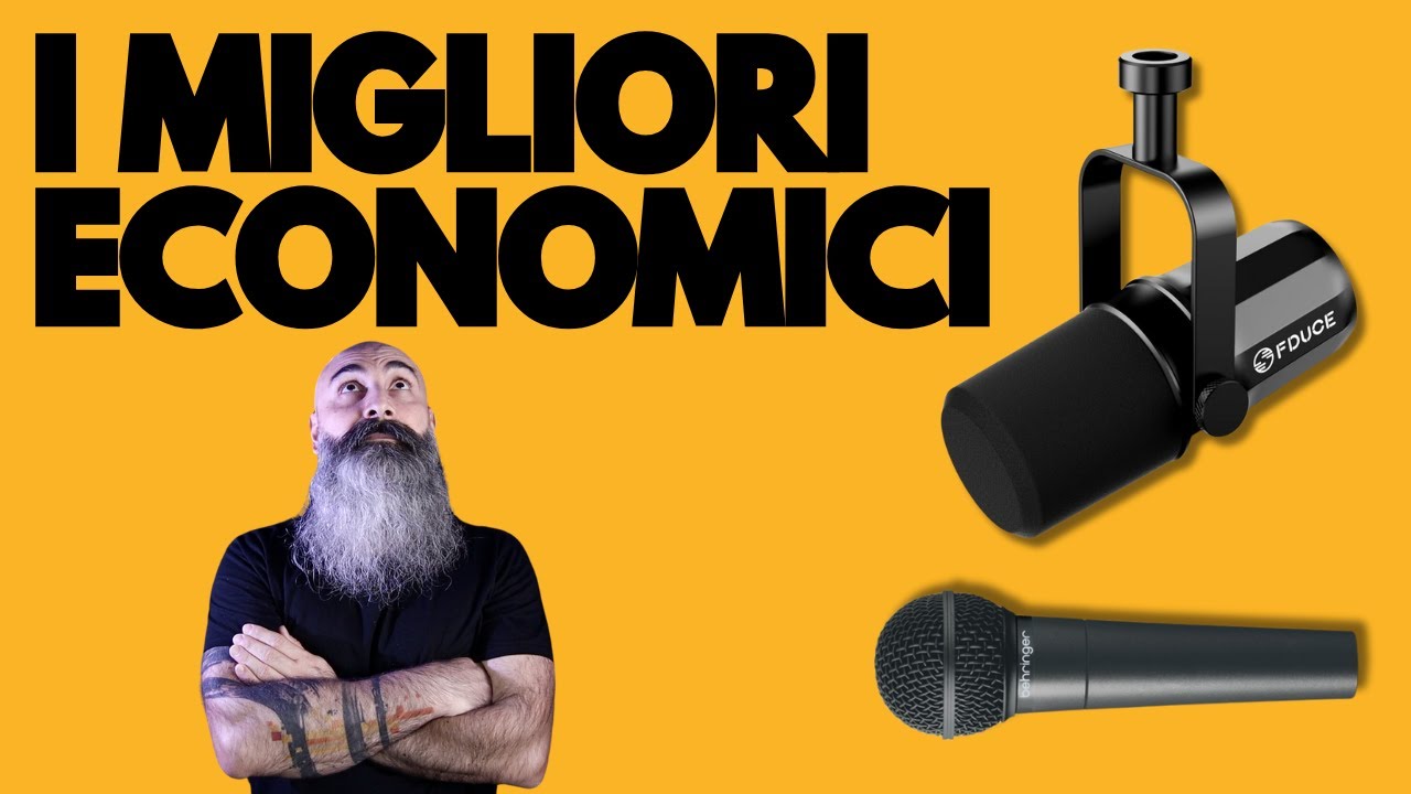 Migliori microfoni economici per podcast: le mie 2 scelte