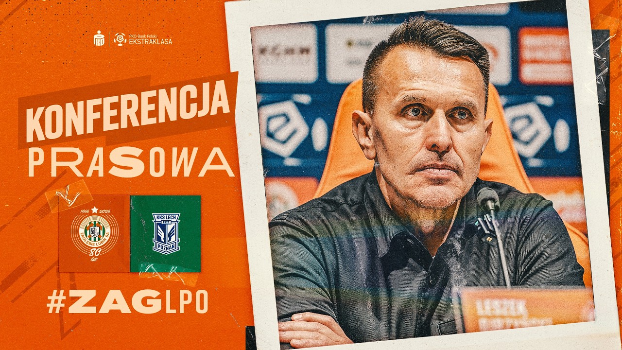 KGHM Zagłębie Lubin - Lech Poznań 0:1 | Konferencja Prasowa