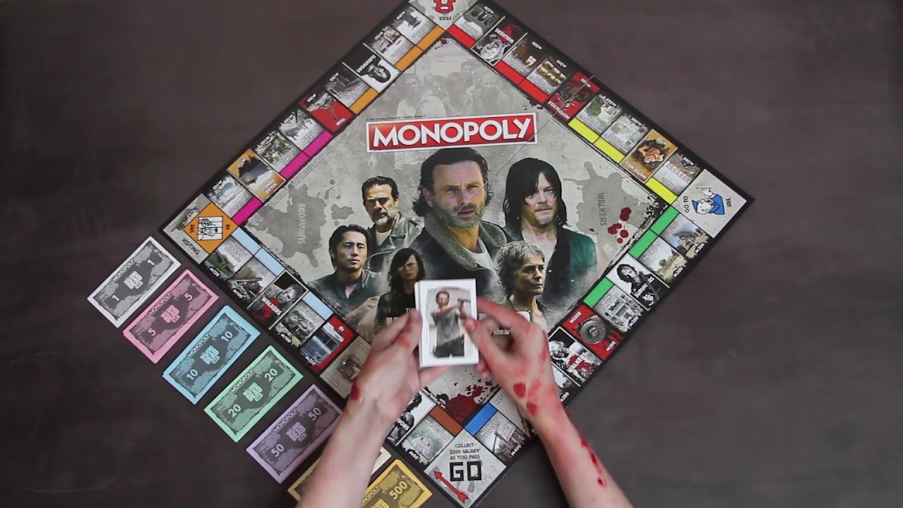 USAopoly Unboxes: MONOPOLY®: AMC® The Walking Dead®