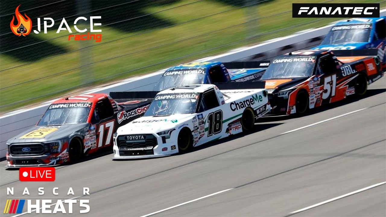🔴 LIVE Jpace Racing: Truck Racing - Nascar Heat 5