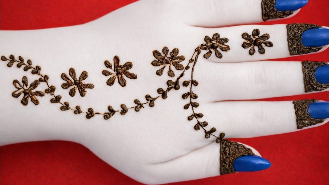 Most beautiful back hand mehndi design ✨💫||tranding back hand mehndi design 2026🥰🔥