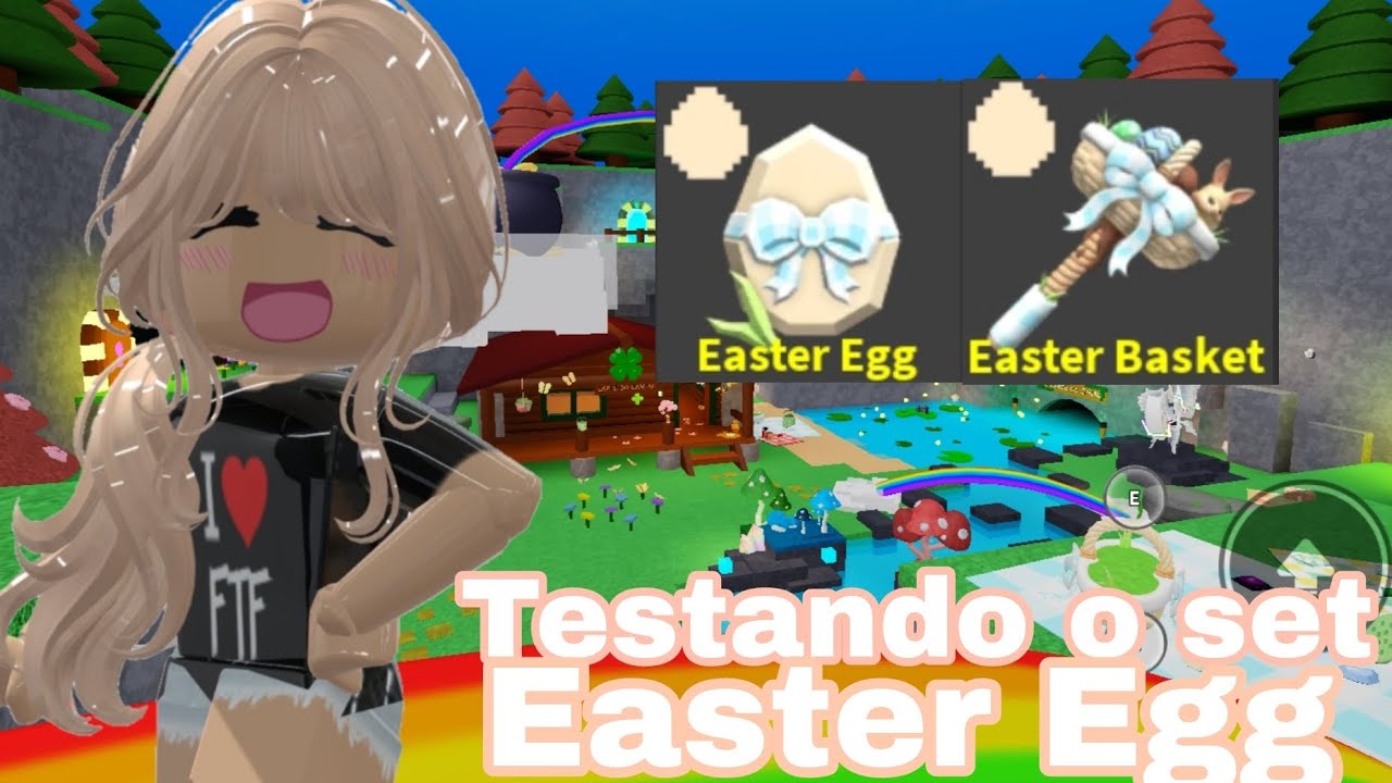 TESTANDO O SET EASTER EGG!! | Roblox | Flee the facility | Puppe Dias