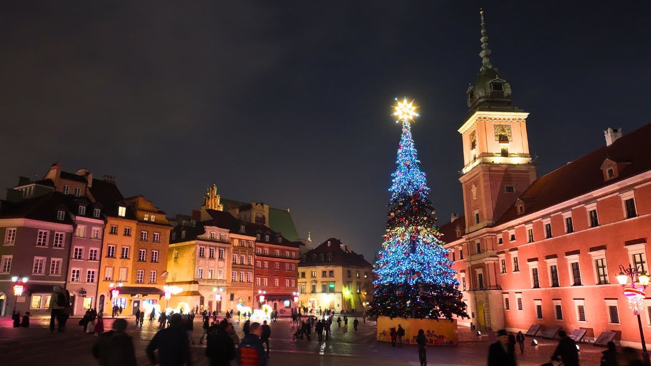 🇵🇱 Warsaw After Dark 🌃 | Old Town to PKiN | 4K Immersive Night Walk (No Talking)