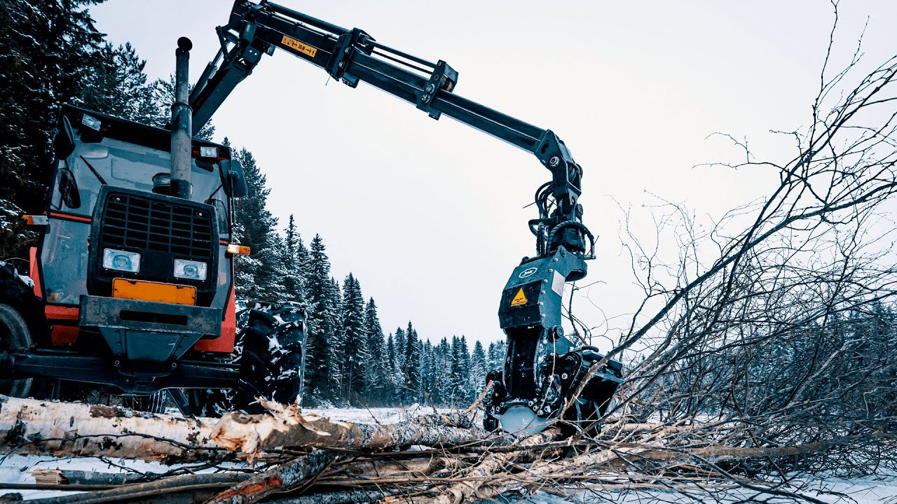 JAK-200K energiakoura puutavarakuormaimiin | Energiakoura traktoriin | Jak.fi