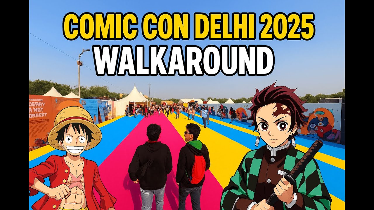Comic Con 2025 Delhi Walk Around with Insta360 X5