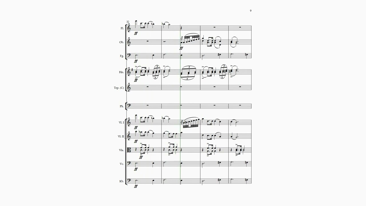 Wittkopf, Orchesterminiaturen nach den Klavierstücken op. 65 - 18. Festivo