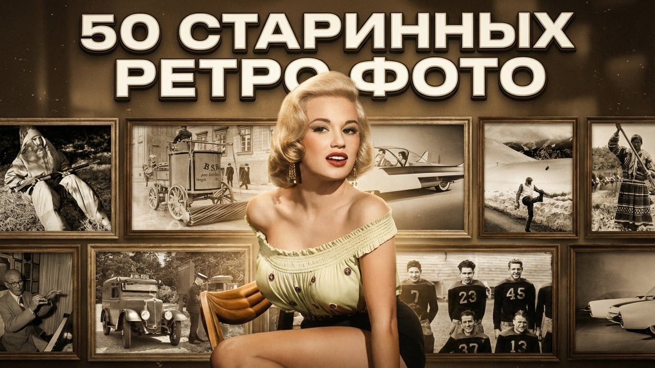 🎬 Глазами прошлого: старинные ретро фото и редкие документальные снимки из архивов