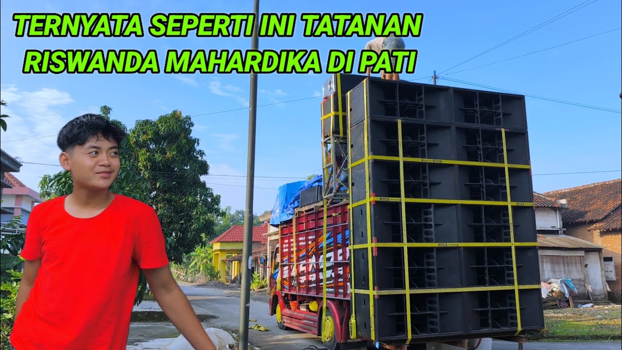 Sat set riswanda langsung loading,dan ternyata seperti ini tatananya tarling di pati