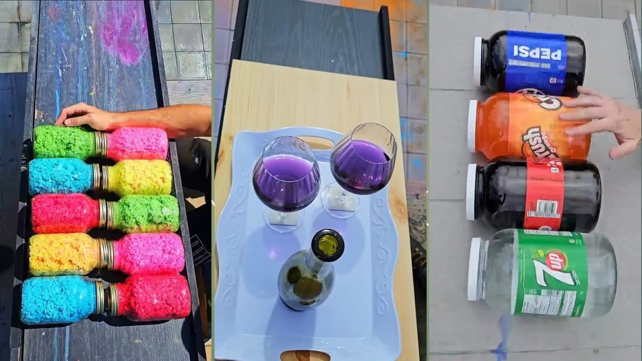 🎈Crushing Crunchy &  Soft Things ! Breaking Glass🍸 Bottles🍾 💥TOP TESTIN