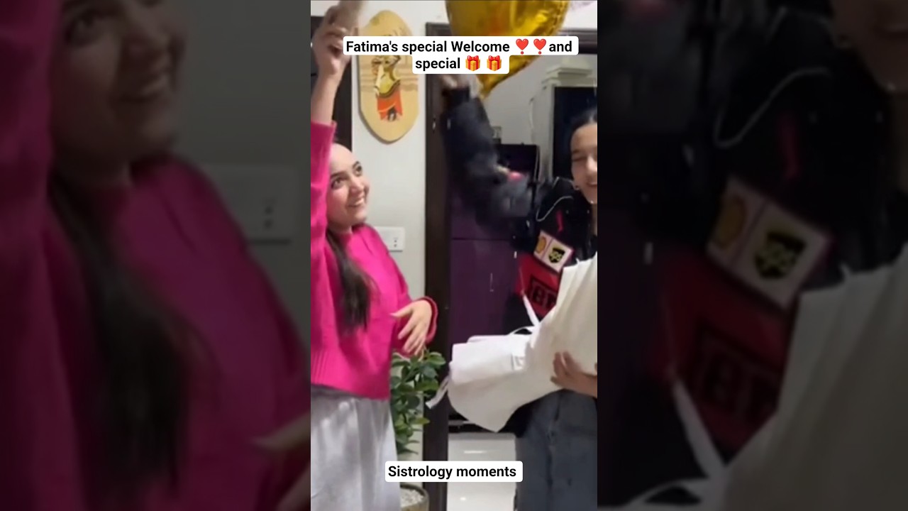 Fatima faisal is finally back| rabia ne special Welcome kiya or gifts diye 🎁 💝 