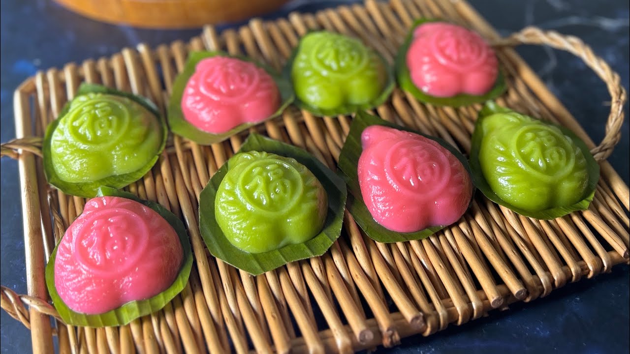 古早味迷你红龟糕 | 放隔夜也不会变硬的秘密 | Traditional Mini Angku Kueh