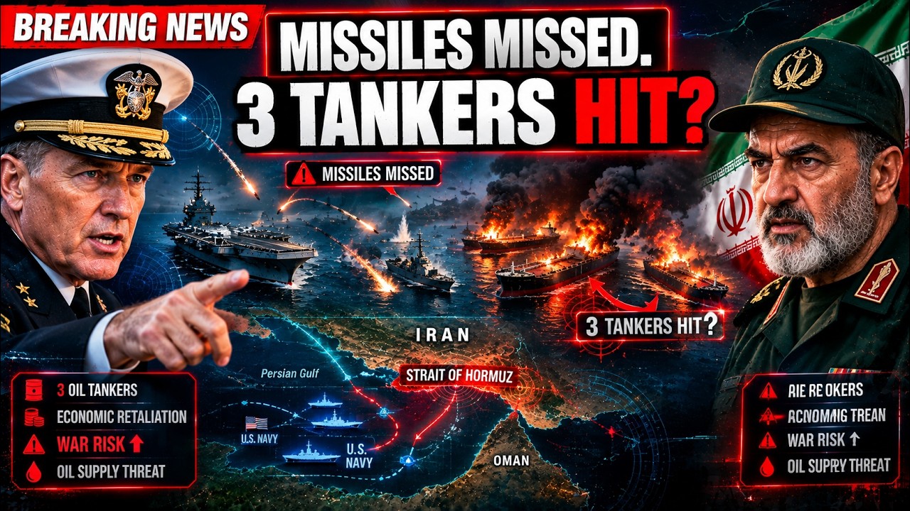 IRGC Launches Missile Attack on U.S. Warships - America RESPONDS as Hormuz Tensions Explode