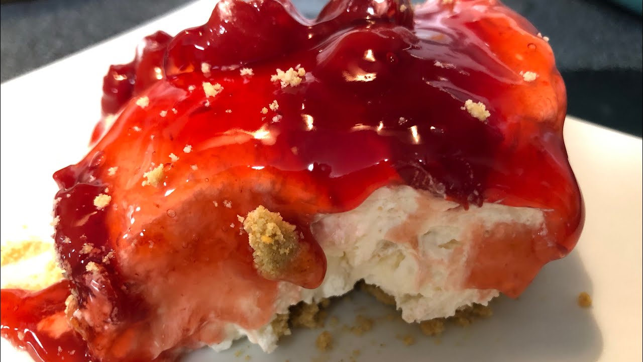 CHERRY DELIGHT Dollar Tree Recipe No Bake Dessert | Southern Sassy Mama