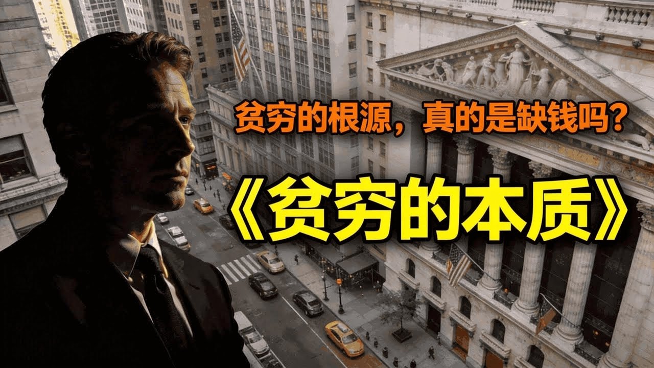 贫穷的根源，真的是缺钱吗？《贫穷的本质:我们为什么摆脱不了贫穷》告诉你真相 